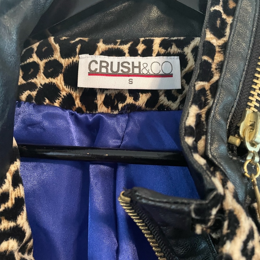 Velvet leopard Jacket - Picture 7 of 7